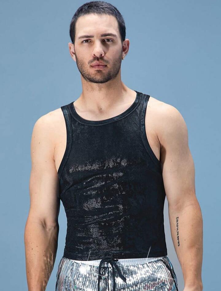 Men's Casual Slim Fit Round Neck Tank Top, Summer